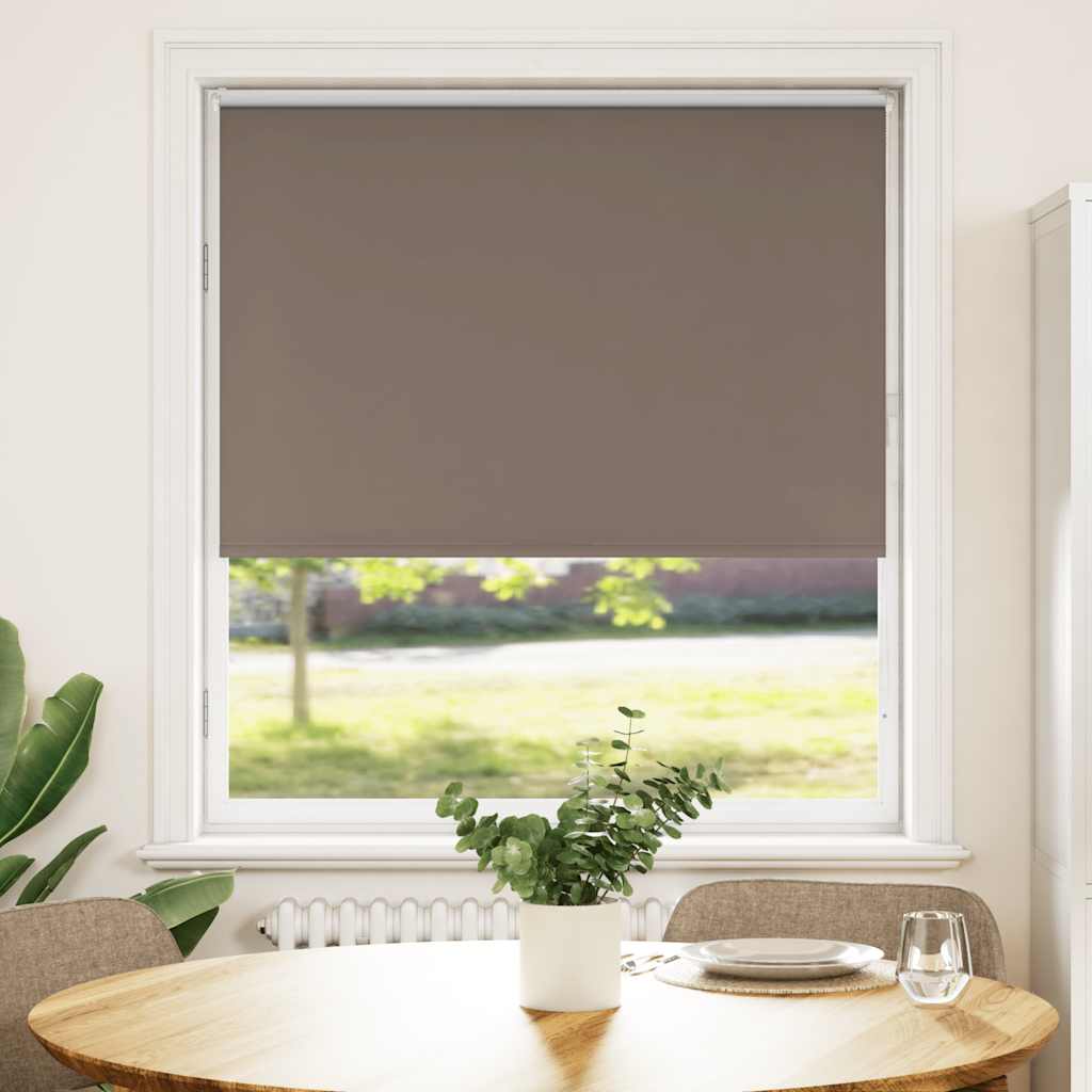 4010970_1.jpg vidaXL Zatemňovacia roleta kávová 90x130 cm šírka látky 85,7 cm polyester – Obrázok 1