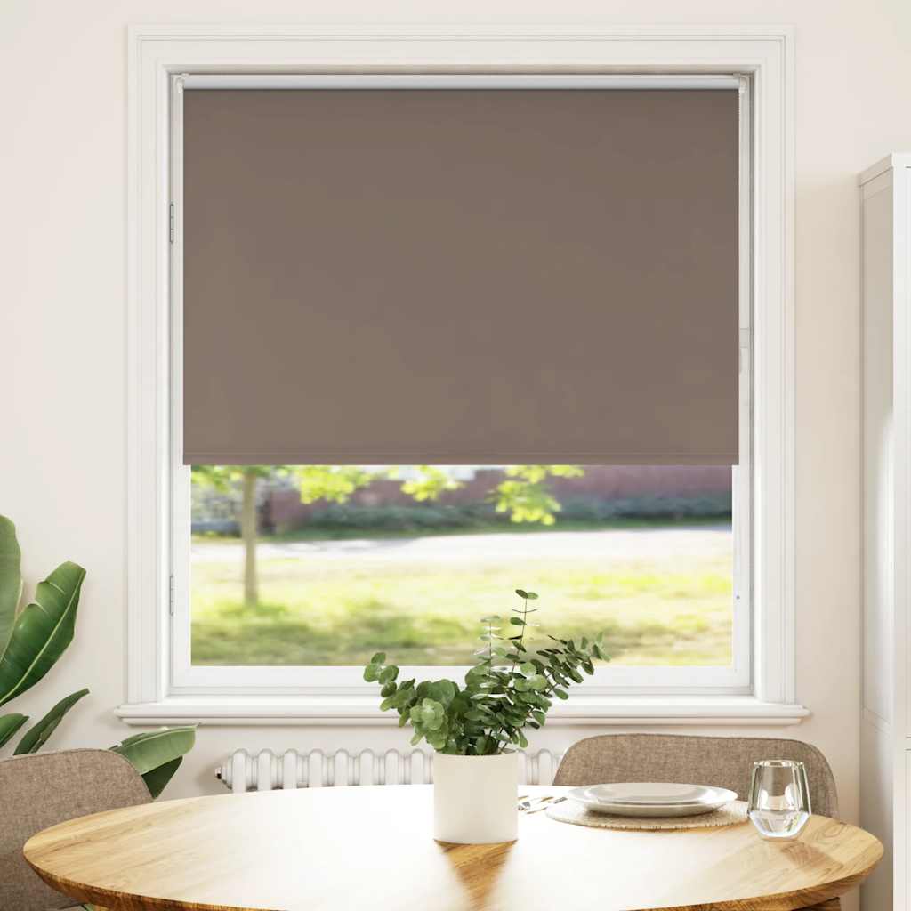 4011022_1.jpg vidaXL Zatemňovacia roleta kávová 90x175 cm šírka látky 85,7 cm polyester – Obrázok 1
