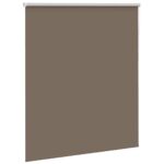 vidaXL Zatemňovacia roleta, kávová, 135x175 cm, šírka látky 131,6 cm, polyester – Obrázok 3