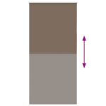 vidaXL Zatemňovacia roleta kávová 115x210 cm šírka látky 110,7 cm polyester – Obrázok 5