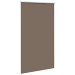 vidaXL Zatemňovacia roleta, kávová, 125x210 cm, šírka látky 121,6 cm, polyester – Obrázok 3