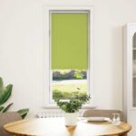 vidaXL Zatemňovacia roleta, listy, zelená 40x130 cm, šírka látky 35,7 cm, polyester – Obrázok 2