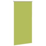 vidaXL Zatemňovacia roleta, listy zelené, 80x130 cm, šírka látky 75,7 cm, polyester – Obrázok 3