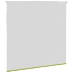 vidaXL Zatemňovacia roleta, listy zelené, 150x130 cm, šírka látky 146,6 cm, polyester – Obrázok 4