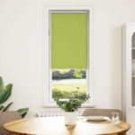 vidaXL Zatemňovacia roleta, listy, zelená 40x175 cm, šírka látky 35,7 cm, polyester – Obrázok 2