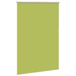 vidaXL Zatemňovacia roleta, listy zelené, 105x175 cm, šírka látky 100,7 cm, polyester – Obrázok 3