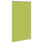 vidaXL Zatemňovacia roleta, listy, zelená 125x230 cm, šírka látky 121,6 cm, polyester – Obrázok 3
