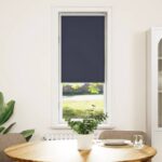 vidaXL Zatemňovacia roleta námornícka modrá 45x130 cm šírka látky 40,7 cm polyester – Obrázok 2