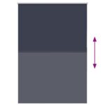 vidaXL Zatemňovacia roleta námornícka modrá 105x130 cm, šírka látky 100,7 cm, polyester – Obrázok 5