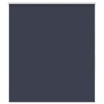 vidaXL Zatemňovacia roleta námornícka modrá 130x130 cm, šírka látky 126,6 cm, polyester