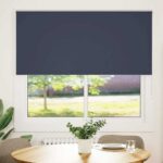 vidaXL Zatemňovacia roleta, námornícka modrá 160x130 cm, šírka látky 156,6 cm, polyester – Obrázok 2