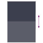 vidaXL Zatemňovacia roleta námornícka modrá 110x175 cm, šírka látky 105,7 cm, polyester – Obrázok 5