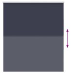 vidaXL Zatemňovacia roleta námornícka modrá 125x175 cm, šírka látky 121,6 cm, polyester – Obrázok 5