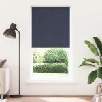 vidaXL Zatemňovacia roleta, námornícka modrá 110x210 cm, šírka látky 105,7 cm, polyester – Obrázok 2