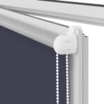 vidaXL Zatemňovacia roleta námornícka modrá 75x230 cm šírka látky 70,7 cm polyester – Obrázok 12