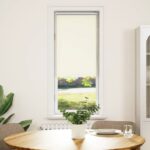 vidaXL Zatemňovacia roleta, sivobiela, 45x175 cm, šírka látky 40,7 cm, polyester – Obrázok 2