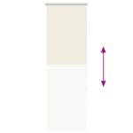 vidaXL Zatemňovacia roleta, sivobiela, 45x175 cm, šírka látky 40,7 cm, polyester – Obrázok 9