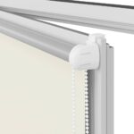 vidaXL Zatemňovacia roleta, sivobiela, 65x210 cm, šírka látky 60,7 cm, polyester – Obrázok 12