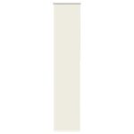 vidaXL Zatemňovacia roleta, sivobiela 40x230 cm, šírka látky 35,7 cm, polyester