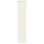 vidaXL Zatemňovacia roleta, sivobiela 50x230 cm, šírka látky 45,7 cm, polyester
