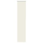 vidaXL Zatemňovacia roleta, sivobiela, 55x230 cm, šírka látky 50,7 cm, polyester