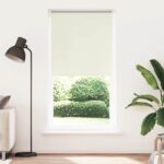 vidaXL Zatemňovacia roleta, sivobiela 90x230 cm, šírka látky 85,7 cm, polyester