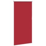 vidaXL Zatemňovacia roleta červená 80x130 cm šírka látky 75,7 cm polyester – Obrázok 3