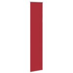 vidaXL Zatemňovacia roleta červená 55x210 cm šírka látky 50,7 cm polyester – Obrázok 3