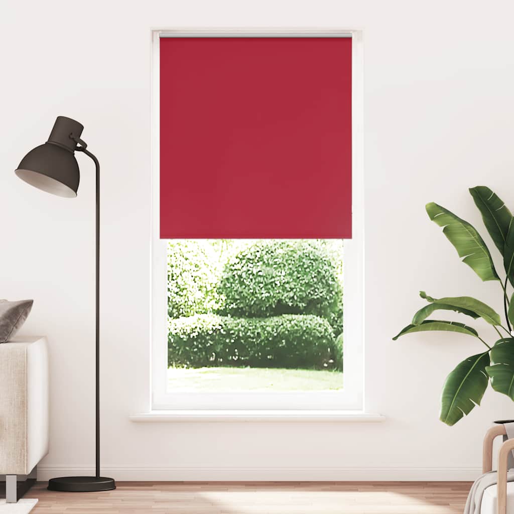 4011831_1.jpg vidaXL Zatemňovacia roleta červená 105x210 cm, šírka látky 100,7 cm, polyester – Obrázok 1