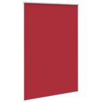 vidaXL Zatemňovacia roleta červená 145x230 cm Šírka látky 141,6 cm Polyester – Obrázok 3