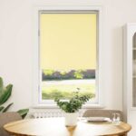 vidaXL Zatemňovacia roleta žltá 70x130 cm šírka látky 65,7 cm polyester – Obrázok 2