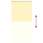 vidaXL Zatemňovacia roleta žltá 80x130 cm šírka látky 75,7 cm polyester – Obrázok 9