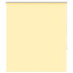 vidaXL Zatemňovacia roleta žltá 135x175 cm šírka látky 131,6 cm polyester