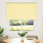 vidaXL Zatemňovacia roleta žltá 135x175 cm šírka látky 131,6 cm polyester – Obrázok 2