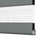 vidaXL Zebrová roleta tmavosivá 50x230 cm šírka látky 45,9 cm polyester – Obrázok 12