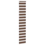 vidaXL Zebra roleta hnedá 50x230 cm šírka látky 45,9 cm polyester – Obrázok 4