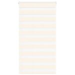 vidaXL Zebra roleta mramorová béžová 90x100 cm šírka látky 85,9 cm polyester