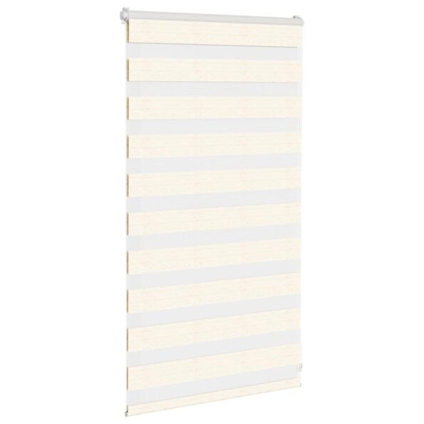 vidaXL Zebra roleta mramorová béžová 90x100 cm šírka látky 85,9 cm polyester – Obrázok 3