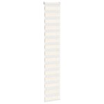 vidaXL Zebra roleta mramorová béžová 40x200 cm šírka látky 35,9 cm polyester – Obrázok 3