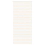vidaXL Zebra roleta mramorová béžová 115x200 cm šírka látky 110,9 cm polyester