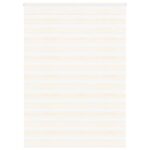 vidaXL Zebra roleta mramorová béžová 155x200 cm šírka látky 150,9 cm polyester