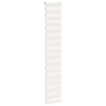 vidaXL Zebra roleta mramorová béžová 50x230 cm šírka látky 45,9 cm polyester – Obrázok 3