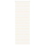 vidaXL Zebra roleta mramorová béžová 75x230 cm šírka látky 70,9 cm polyester