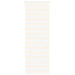 vidaXL Zebra roleta mramorová béžová 80x230 cm šírka látky 75,9 cm polyester
