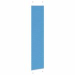 vidaXL Plisovaná roleta modrá 45x200 cm šírka látky 44,4 cm polyester – Obrázok 4