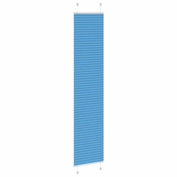 vidaXL Plisovaná roleta modrá 45x200 cm šírka látky 44,4 cm polyester – Obrázok 4