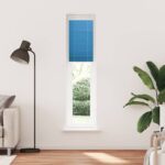 vidaXL Plisovaná roleta modrá 50x200 cm šírka látky 49,4 cm polyester – Obrázok 2
