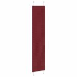 vidaXL Plisovaná roleta bordová červená 40x200 cm šírka látky 39,4 cm polyester – Obrázok 4