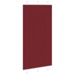 vidaXL Plisovaná roleta bordová červená 105x200 cm šírka látky 104,4 cm polyester – Obrázok 3