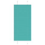 vidaXL Plisovaná roleta petrolejovo zelená 65x150 cm šírka látky 64,4 cm polyester